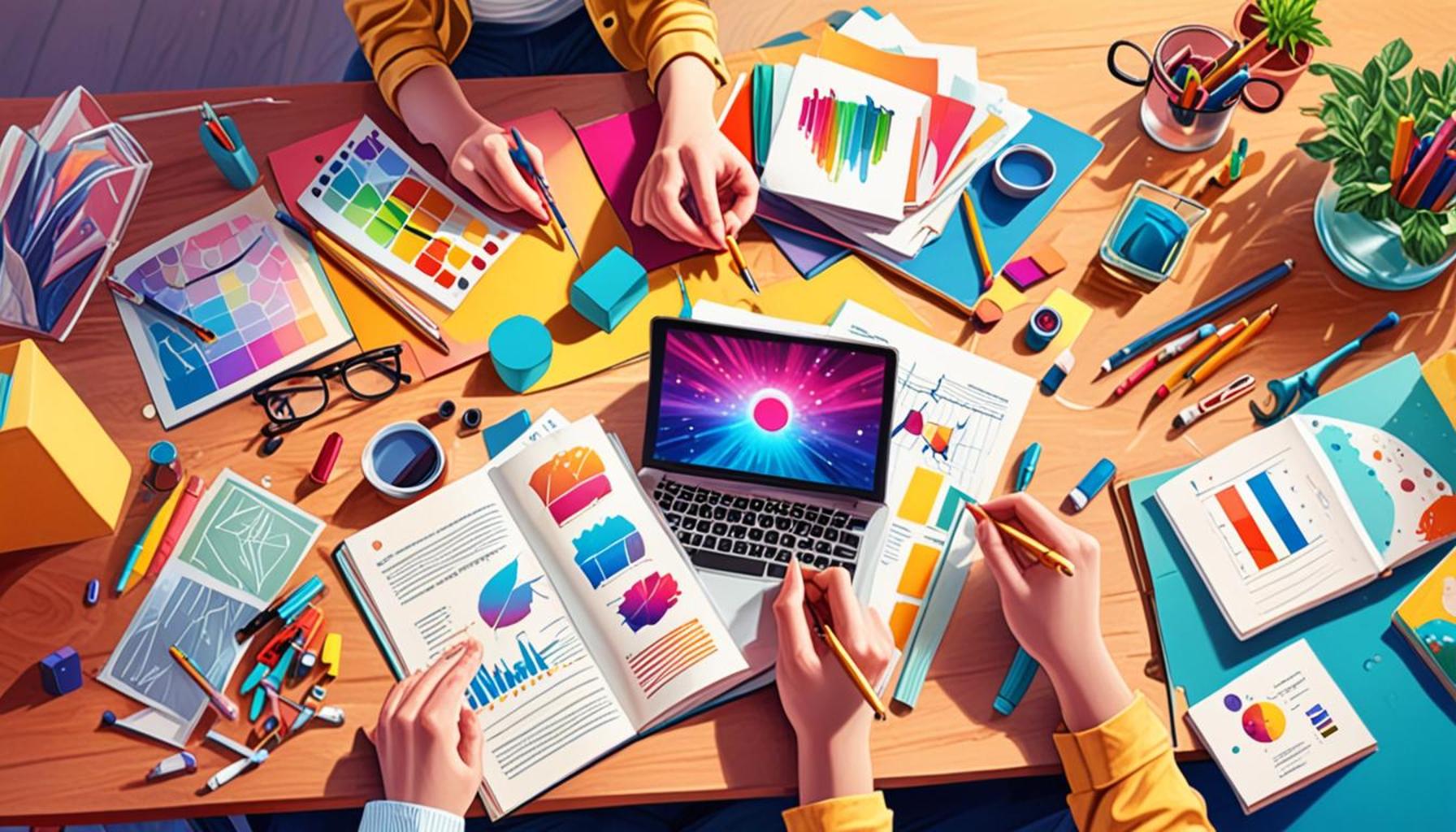 The Benefits of Creating Visual Aids for Enhancing Knowledge Retention in Self-Directed Learning