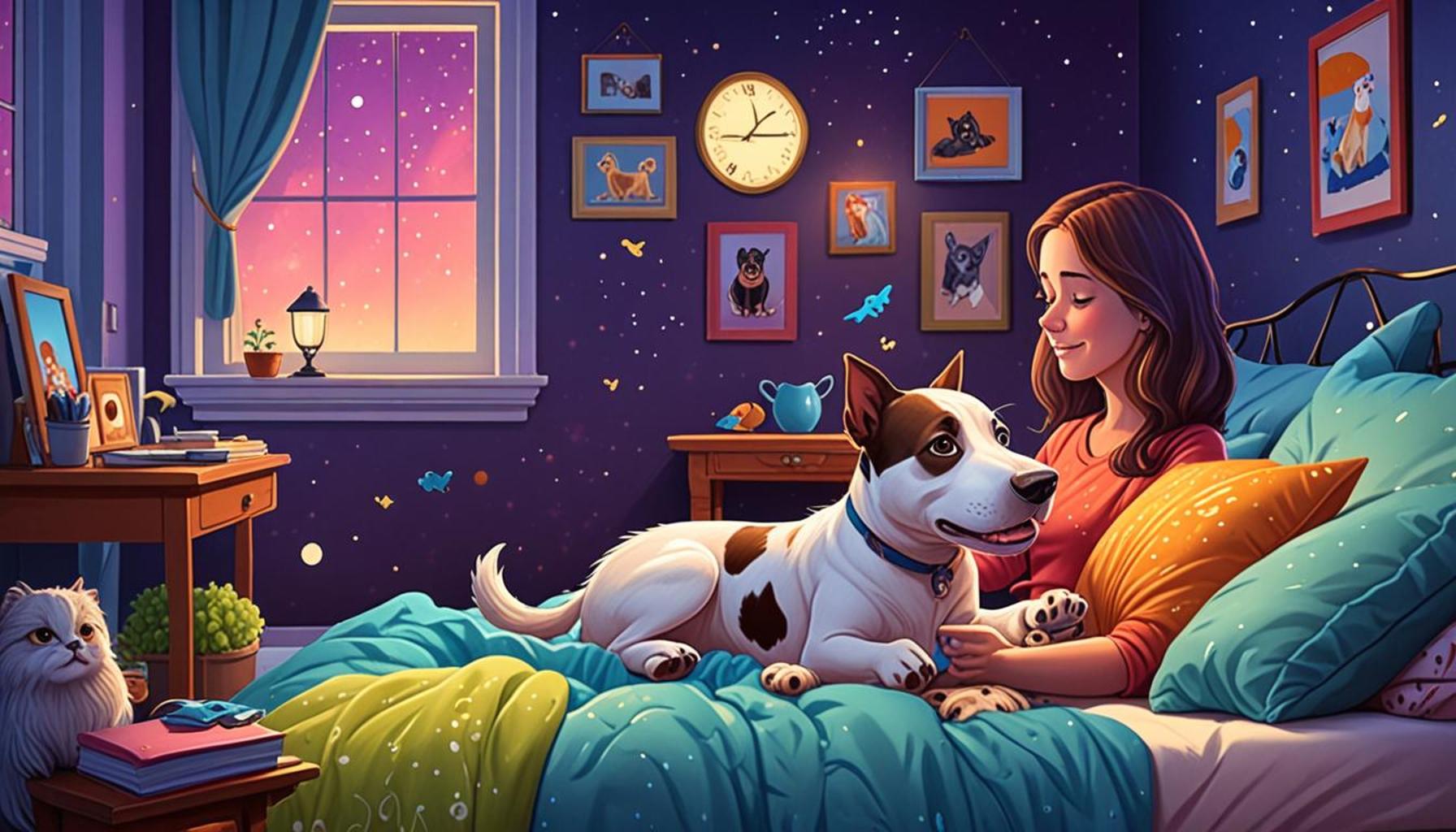 The nighttime behavior of pets: how activity at different times can impact family sleep and routine