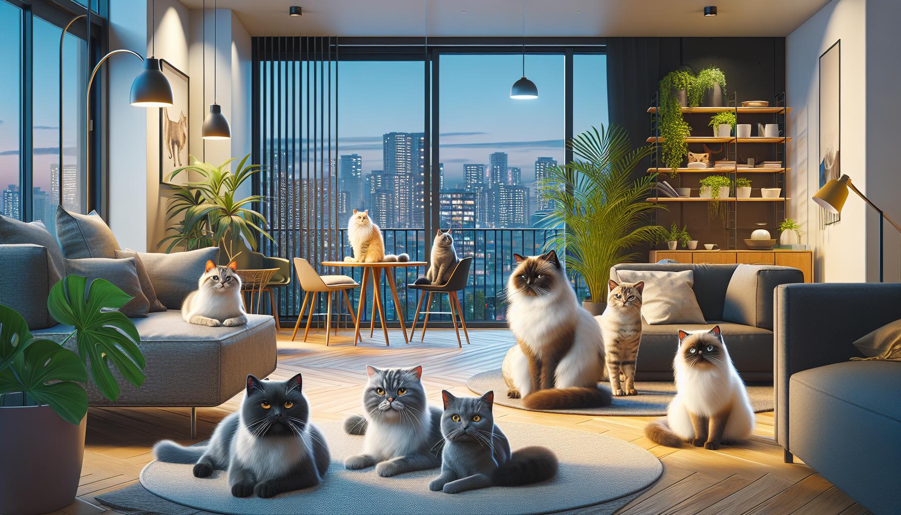 The Best Cat Breeds for Apartment Living