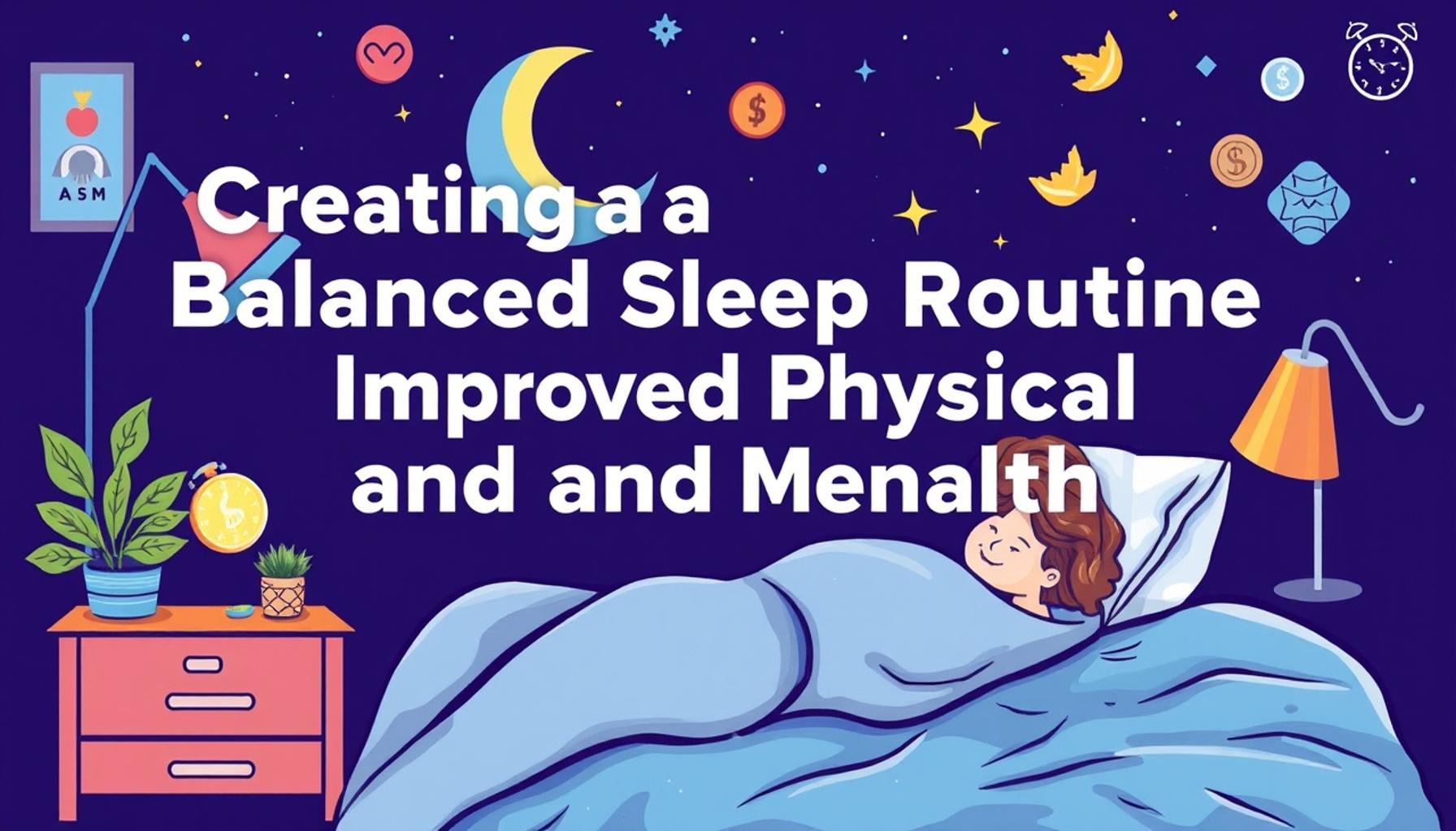 Creating a Balanced Sleep Routine for Improved Physical and Mental Health