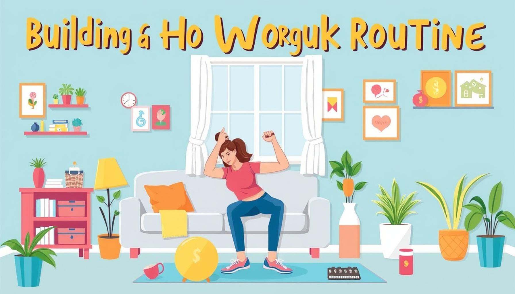 Building a Home Workout Routine to Boost Physical Health and Support Stress Relief