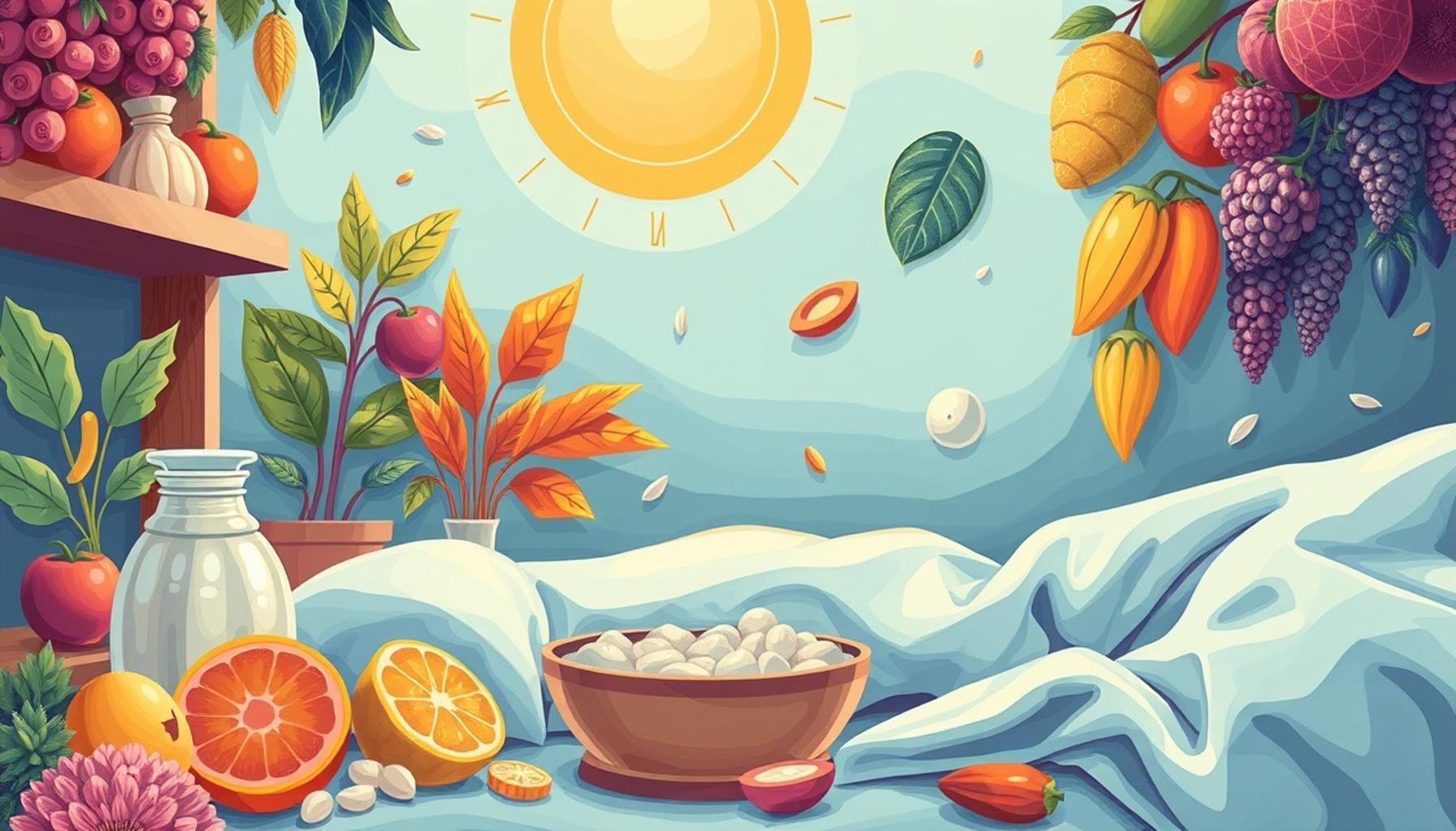 Nutrition tips to optimize sleep quality: how a balanced diet can transform your rest routine